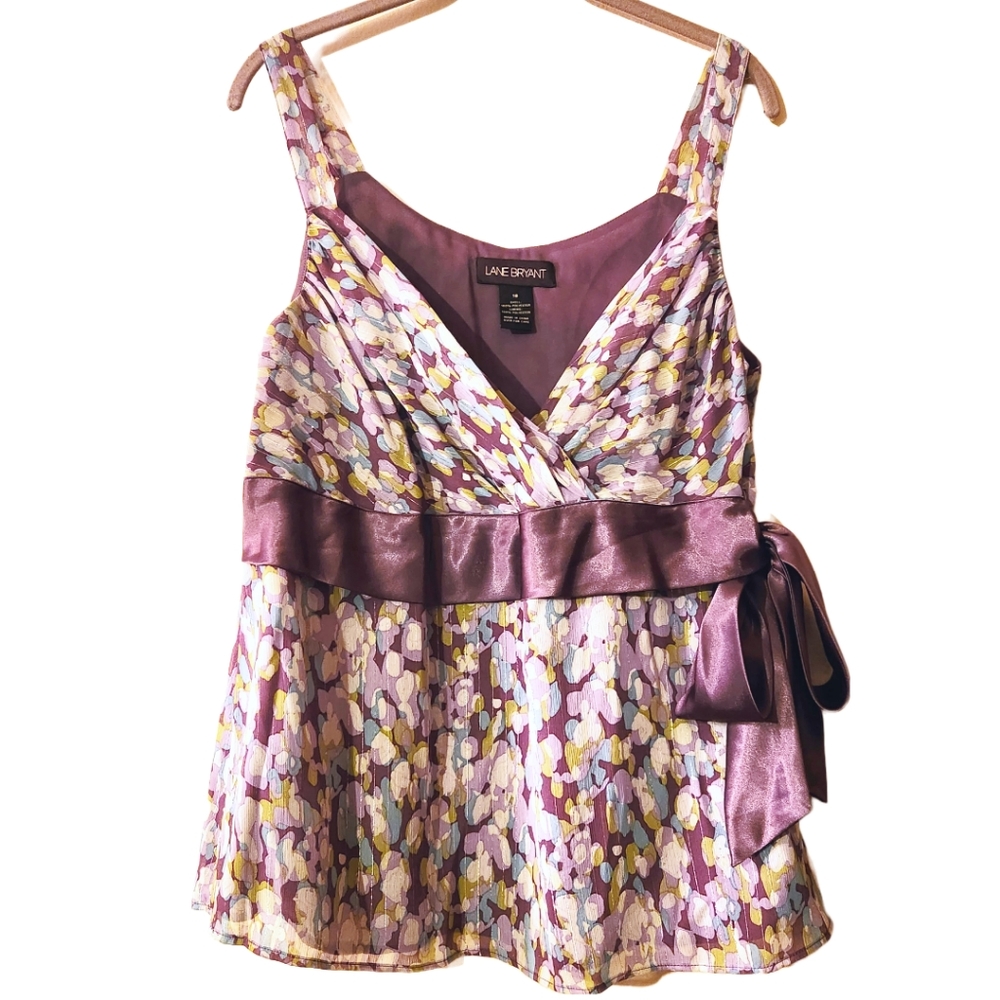 LANE BRYANT Sleeveless Pretty Top